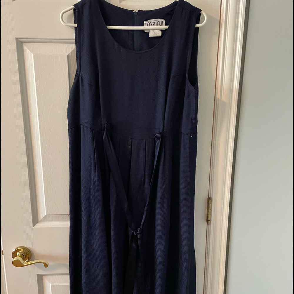 Navy dress